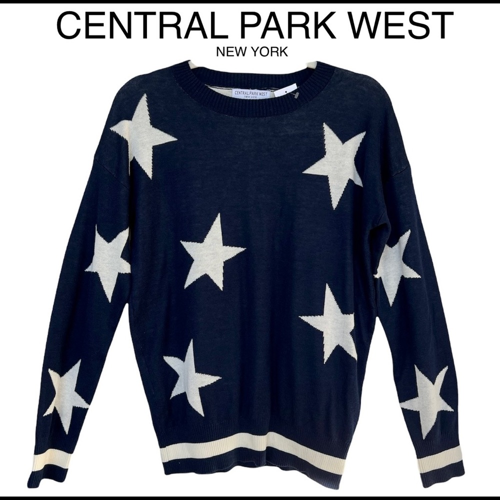 CENTRAL PARK WEST New York star sweater size S